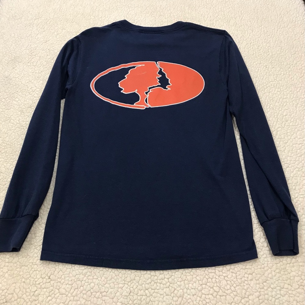 Mossy Oak Blue & Orange LS Shirt
Size Small
Unisex
50% Cotton 50% Polyester - Picture 10 of 16
